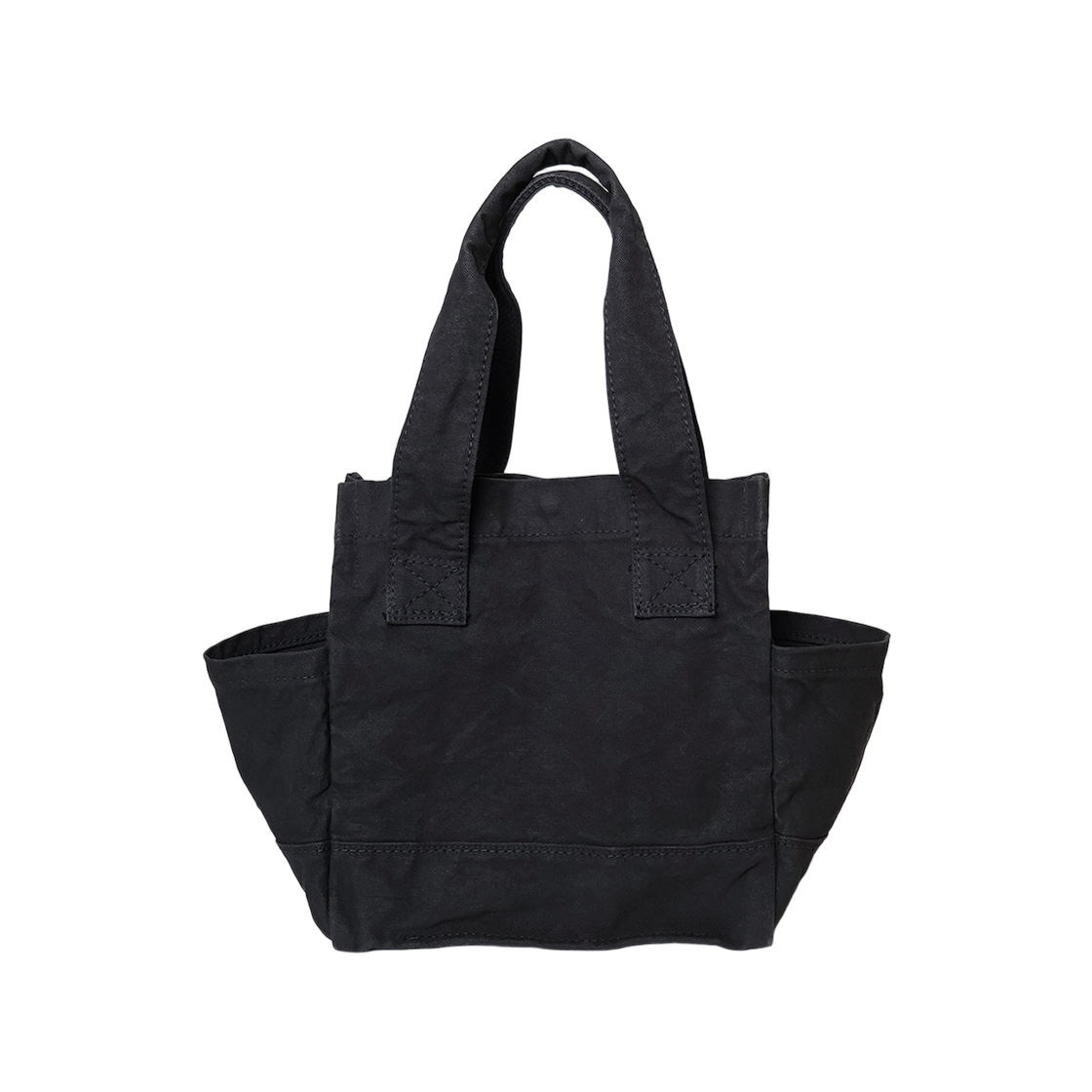캐피탈 No. 6 캔버스 스탠다드 토트백 스몰 블랙(Kapital No. 6 Canvas Standard Tote Bag Small Black)