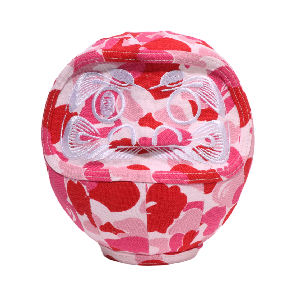 - BAPE x Mikazukishoten ABC Camo Daruma Pink