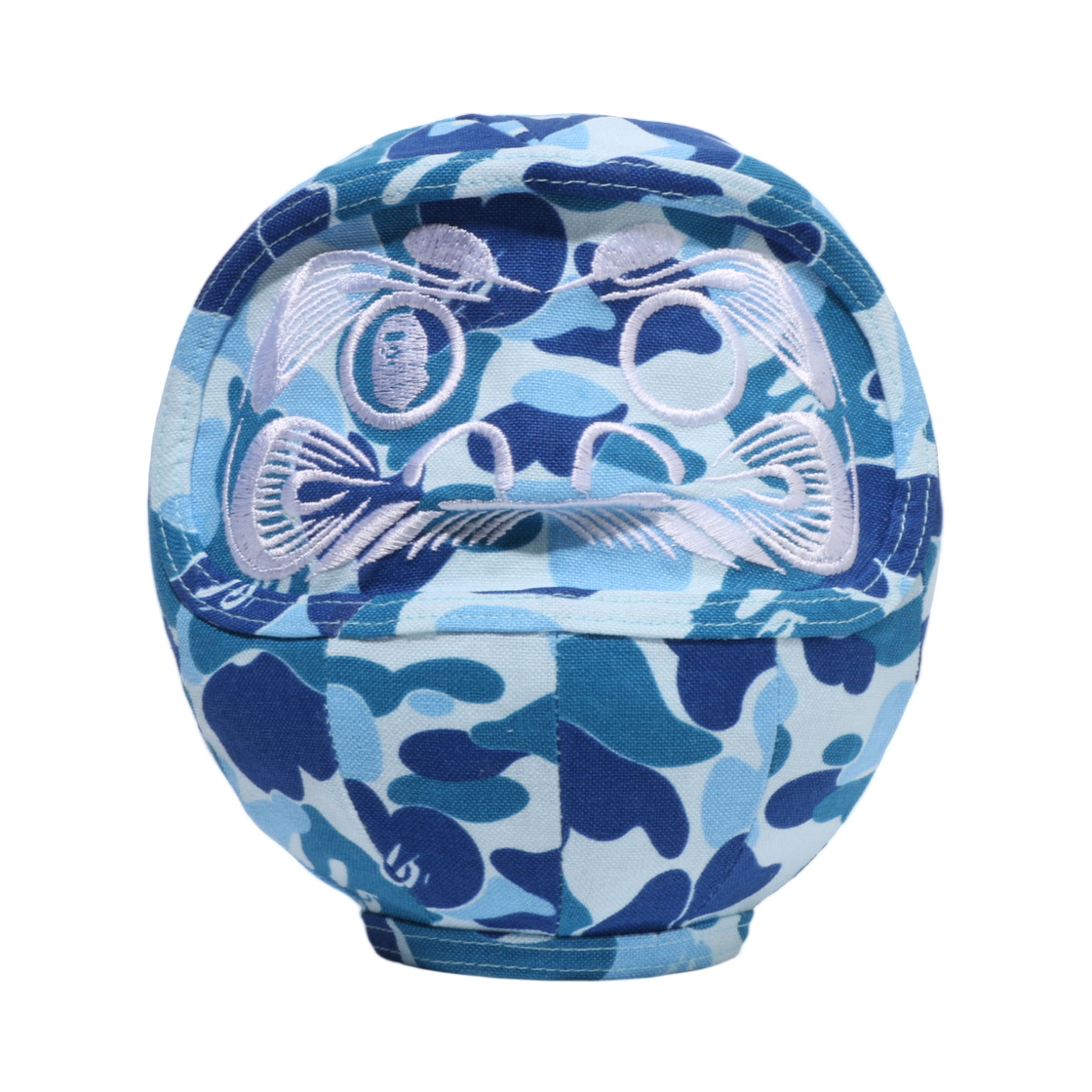 - BAPE x Mikazukishoten ABC Camo Daruma Blue