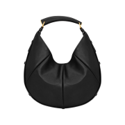 Saint Laurent Mombasa Medium in Leather Black