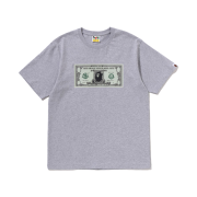 BAPE Banknote T-Shirt Gray