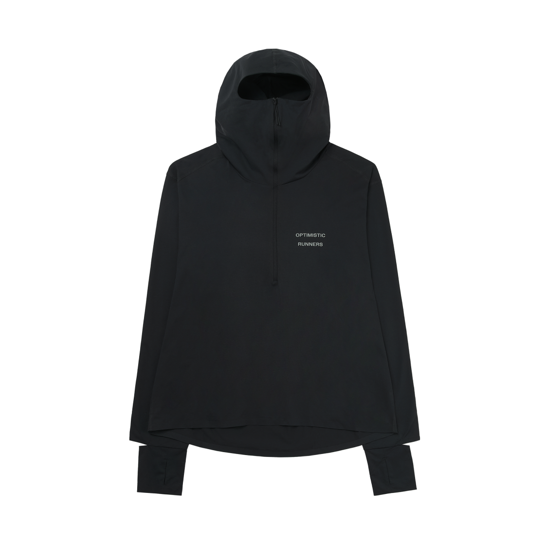 옵티미스틱 러너스 바라클라바 후드 블랙(Optimistic Runners Balaclava Hoodie Black)