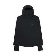 Optimistic Runners Balaclava Hoodie Black