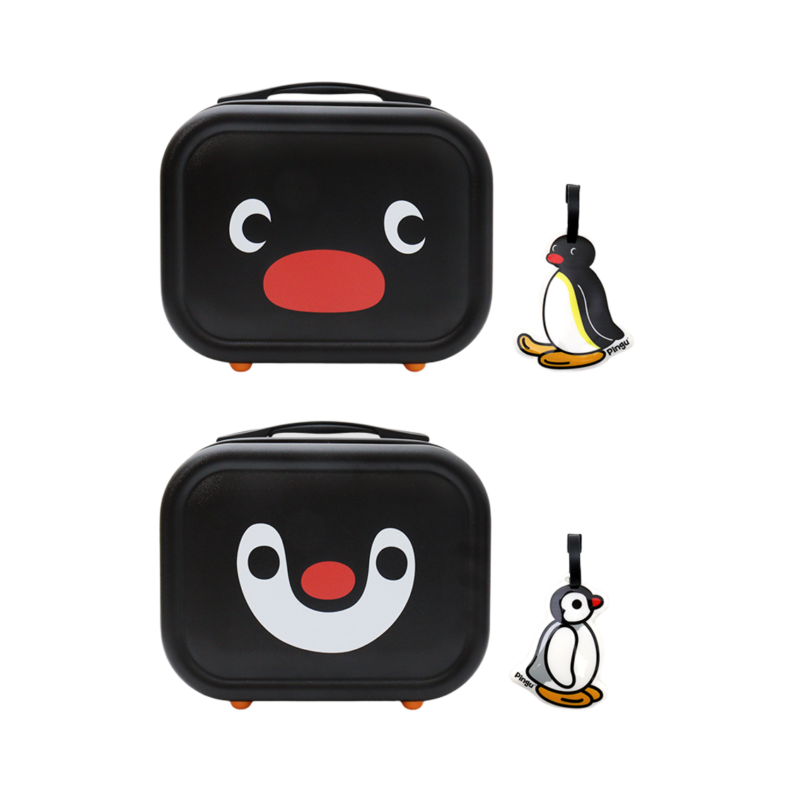 콜리 핑구 레디백 + 러기지택 2종(Colley Pingu Ready Bag)