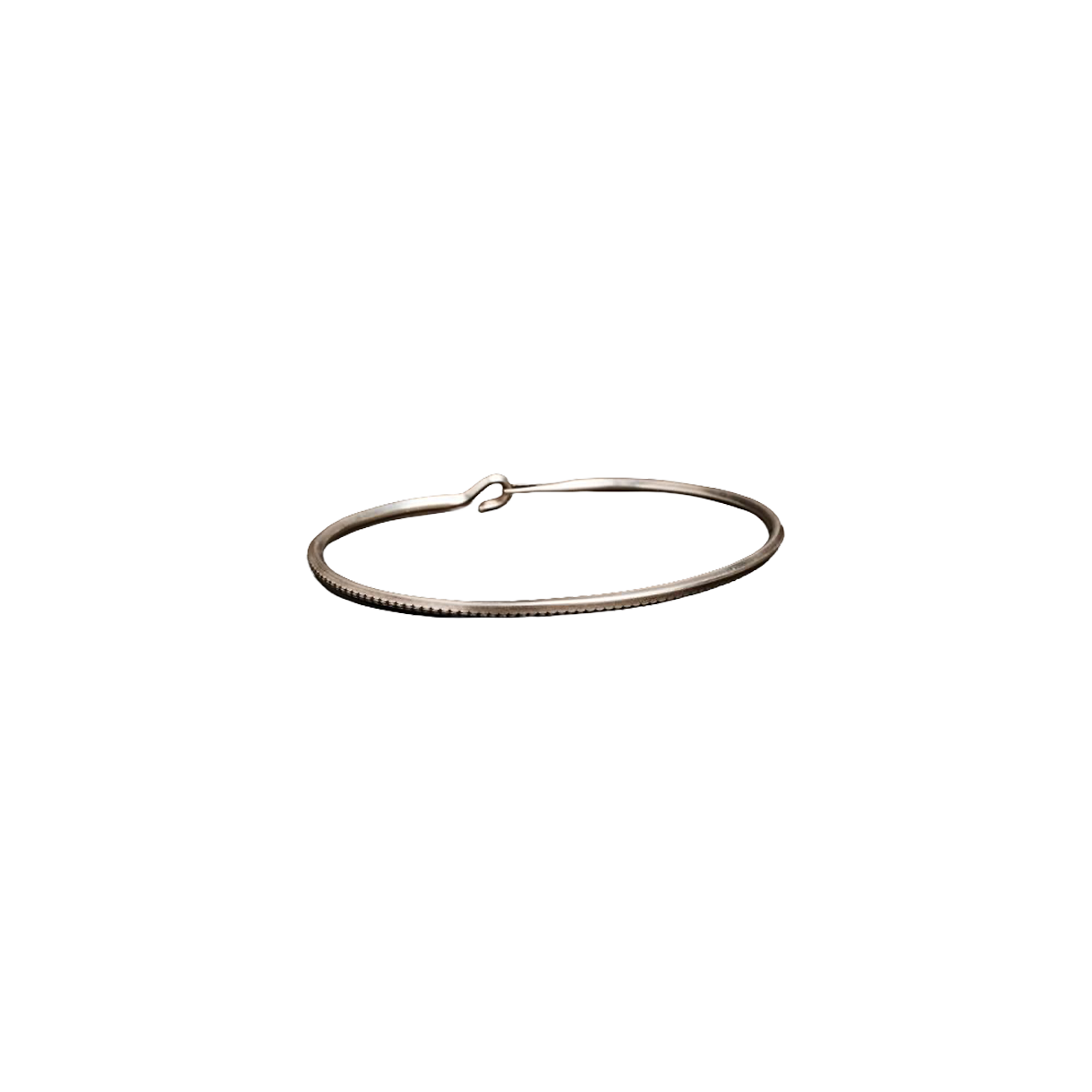 베르크슈타트 뮌헨 뱅글 사이드 후크 로프 실버 - 26SS(Werkstatt:Munchen Bangle Side Hook Rope Silver - 26SS)