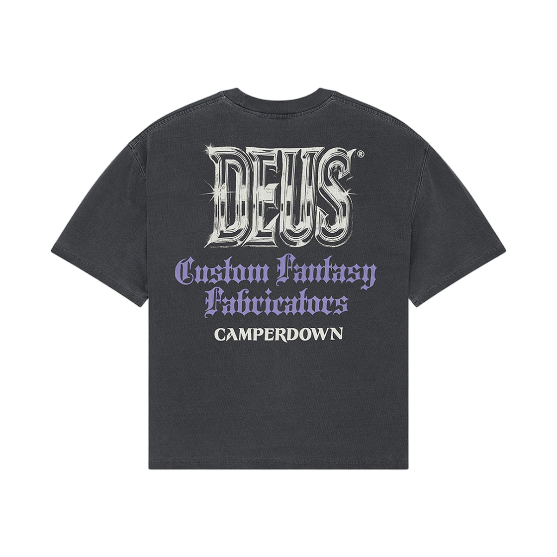 데우스 엑스 마키나 메탈 패브리케이터 티셔츠 차콜(Deus Ex Machina Metal Fabricator T-Shirt Charcoal) - 2