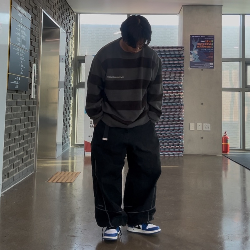 (GS) Jordan 1 Retro Low OG Game Royal 착용 스타일
