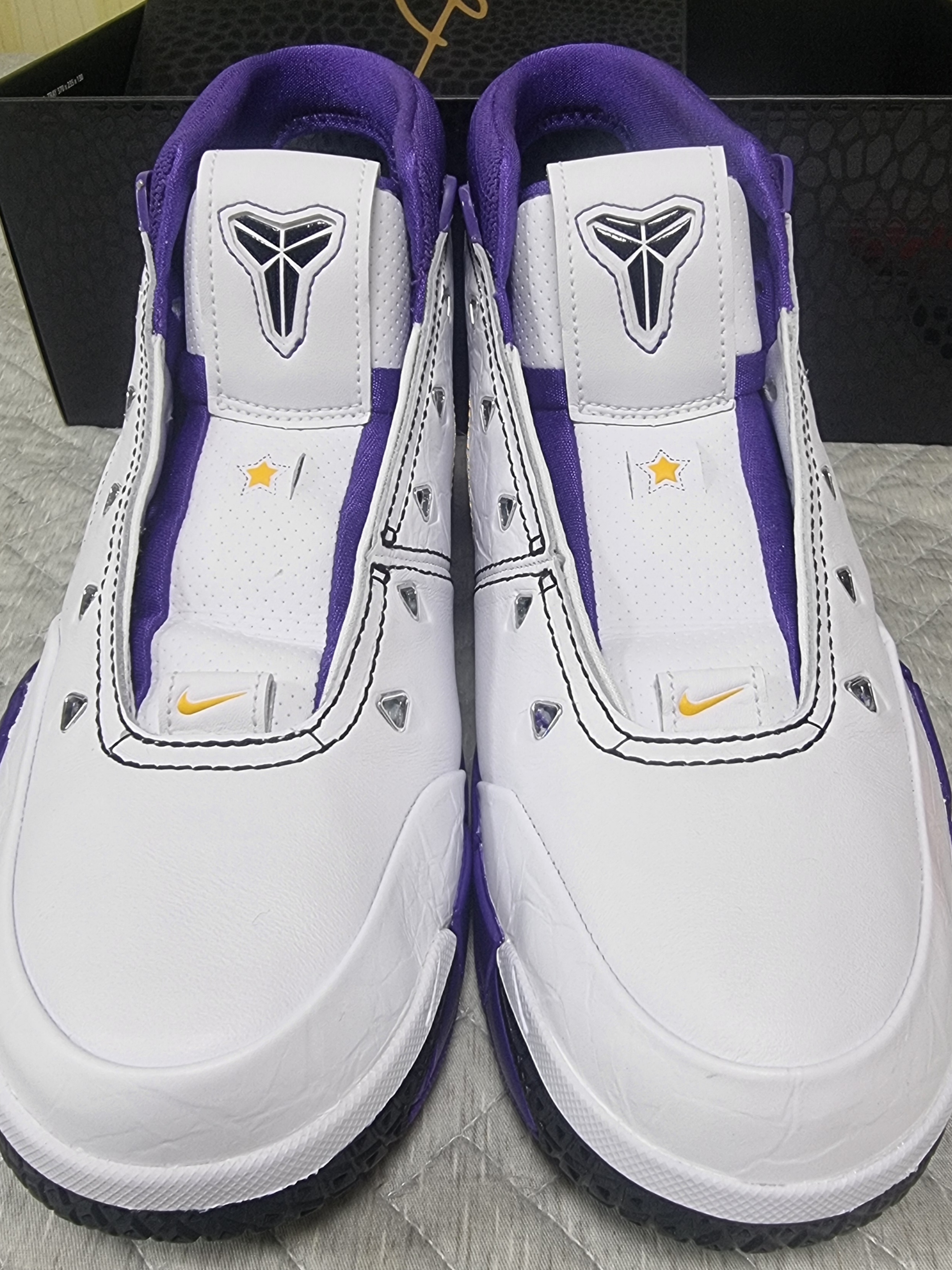 Nike Kobe 1 Protro 81 Pt Game White Black 착용 스타일 - 8
