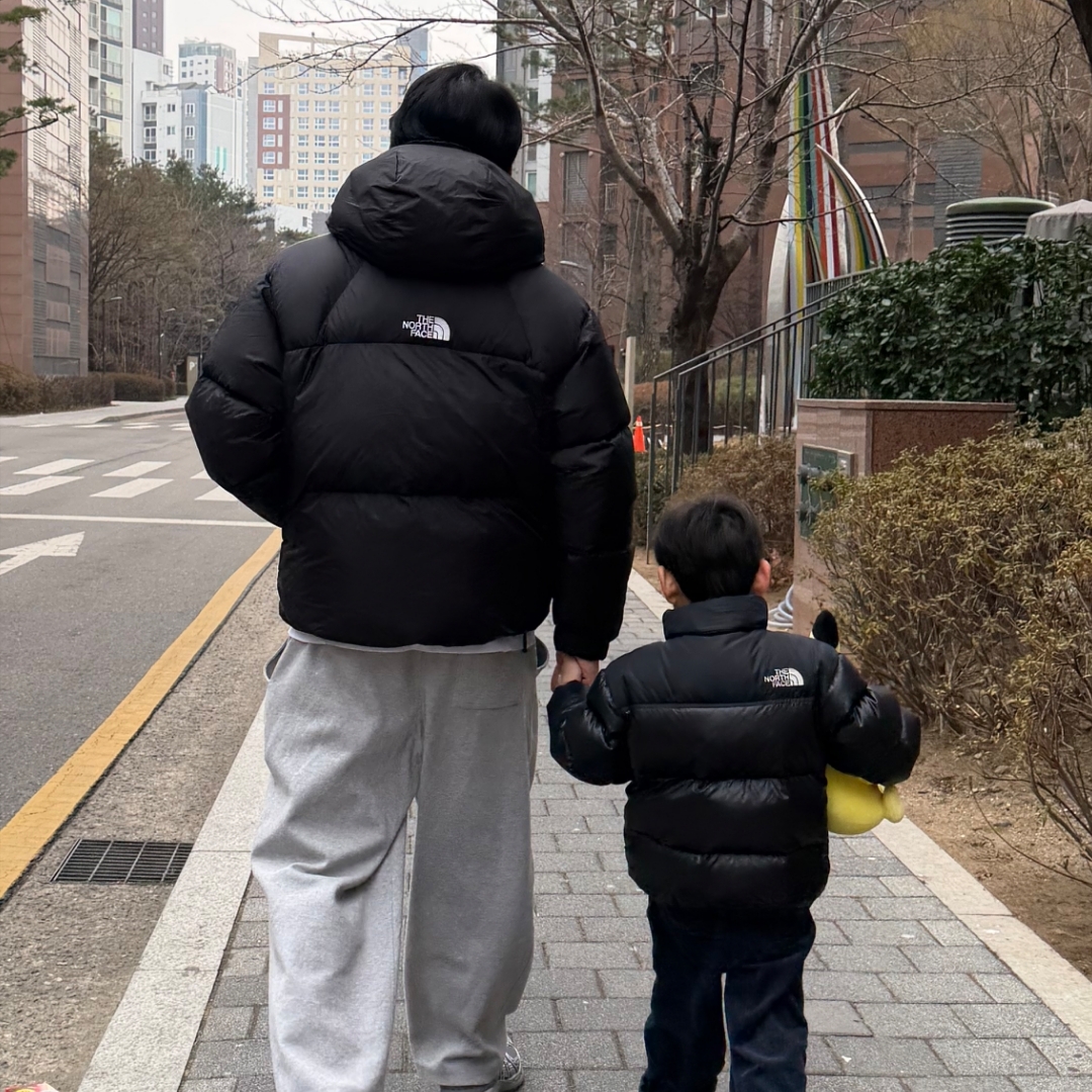 The North Face White Label Project Down Jacket RDS Black - 25FW 착용 스타일 - 3