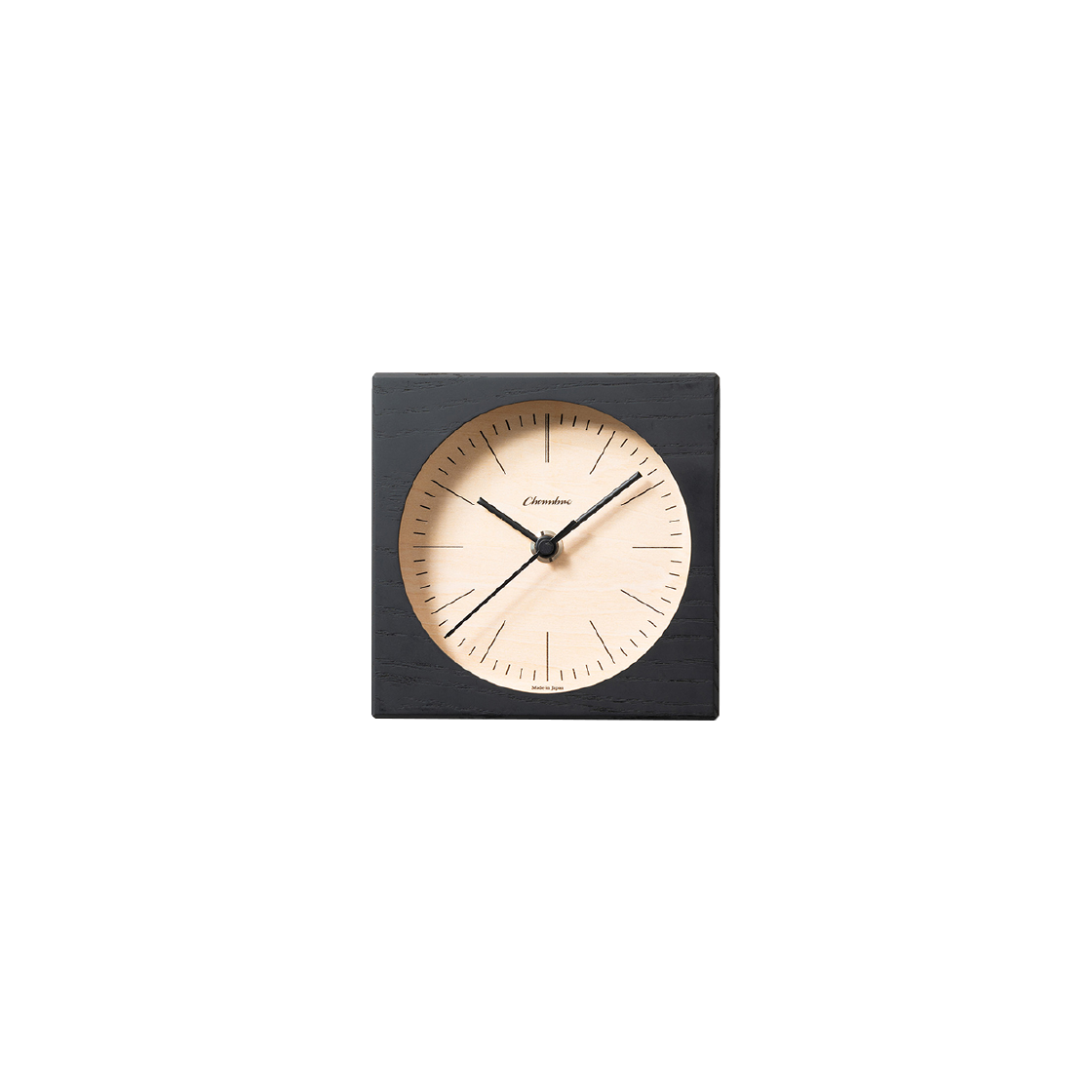 [3% 적립] 모로모로 샹브루 라인 데스크 시계 블랙([3% 적립] MOROMORO CHAMBRE LINE DESK CLOCK black)