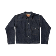 Sugar Cane 13 oz. 1936 Model Denim Blouse One Wash T-Black