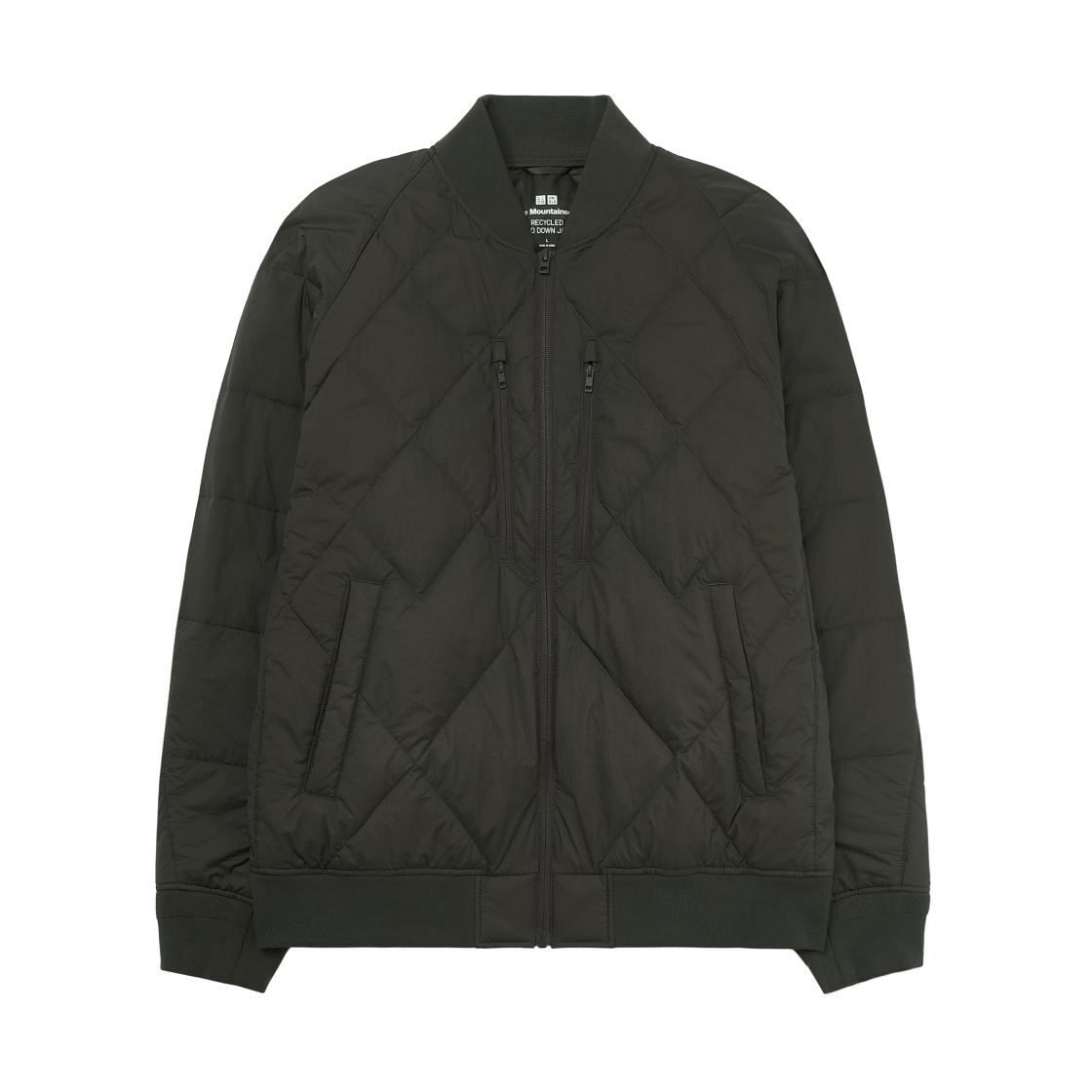 유니클로 x 화이트 마운티니어링 리사이클드 하이브리드 다운 자켓 올리브 - KR(Uniqlo x White Mountaineering Recycled Hybrid Down Jacket Olive - KR)