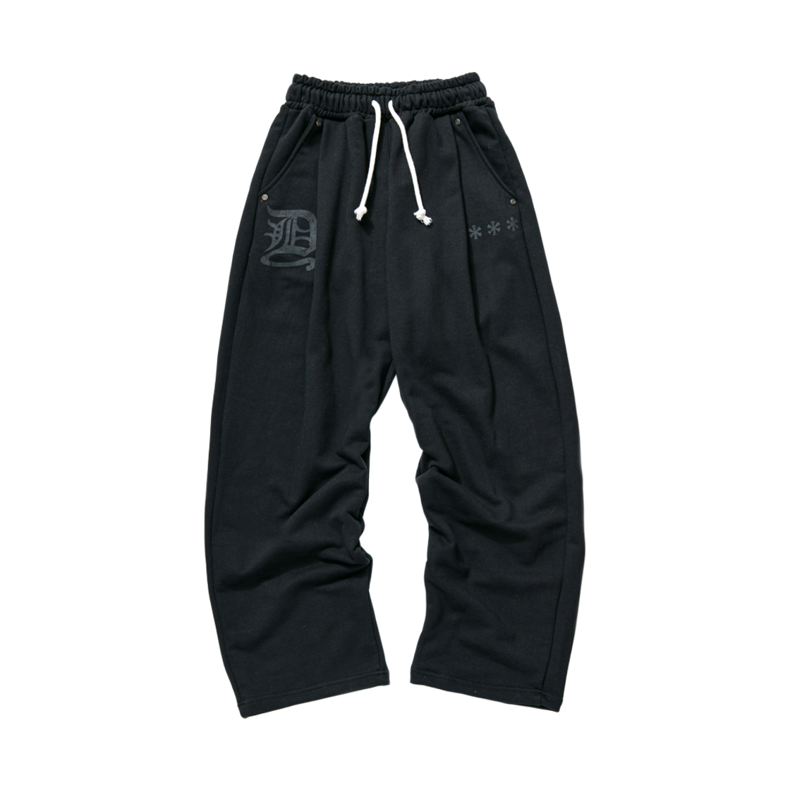아모우 디스타 팬츠 블랙(AMOU D-Star Pants Black)