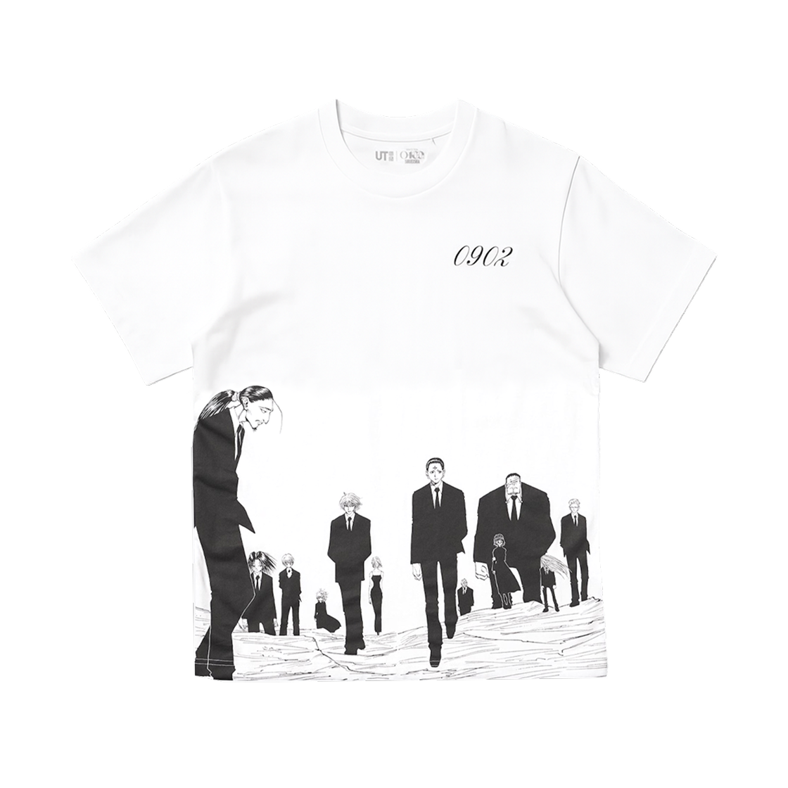 유니클로 UT 슈에이샤 창립 100주년 헌터 x 헌터 티셔츠 화이트(Uniqlo UT Shueisha 100th Anniversary Hunter x Hunter T-Shirt White)