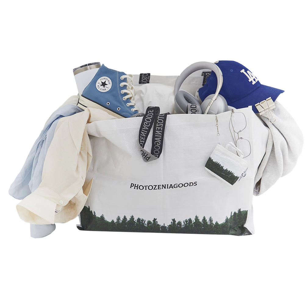 [3% 적립] 포토제니아굿즈 오름 타포린 백 화이트([3% 적립] Photzeniagoods Orrum tarpaulin bag white)