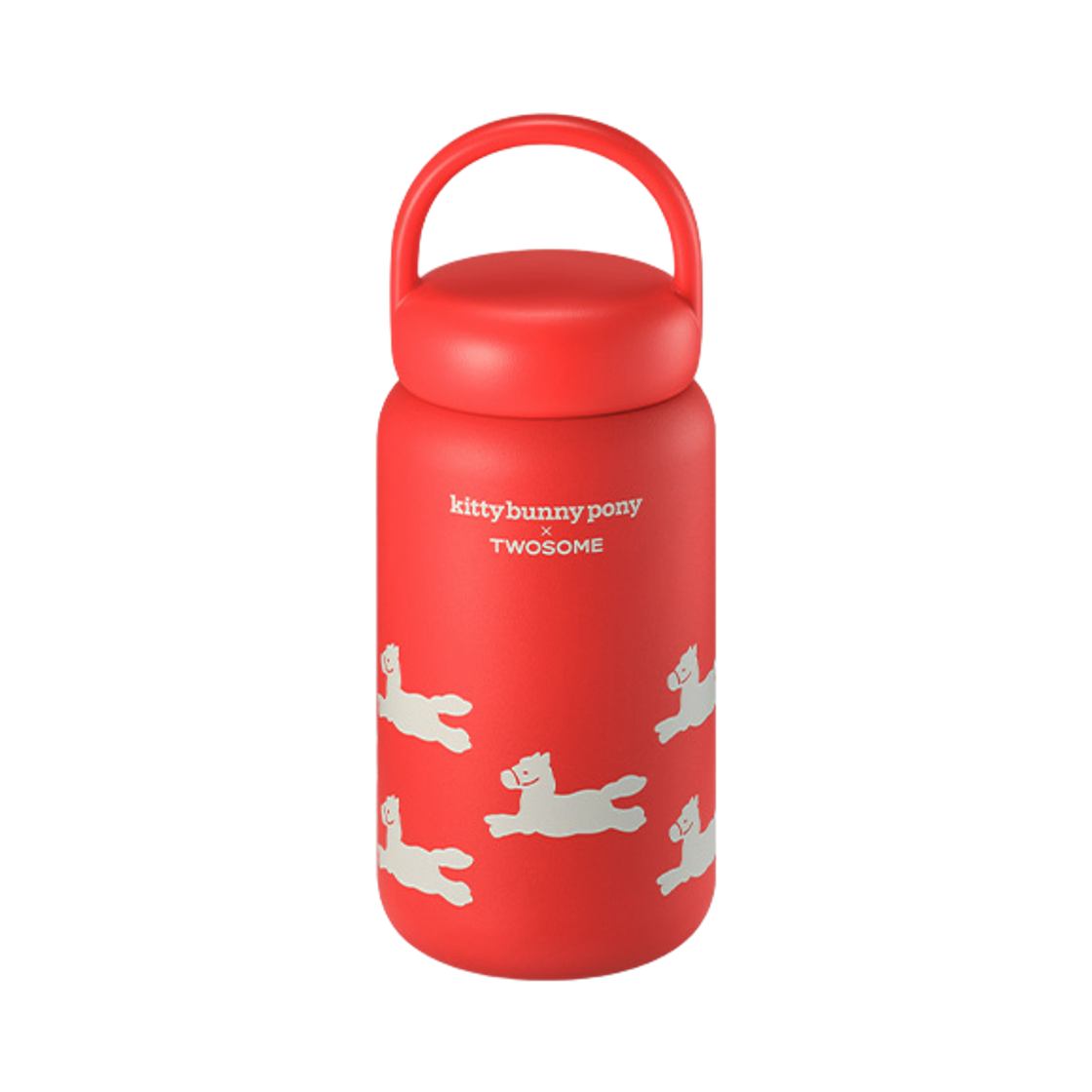 - A Twosome Place x Kittybunnypony Pony Tumbler 420ml Red