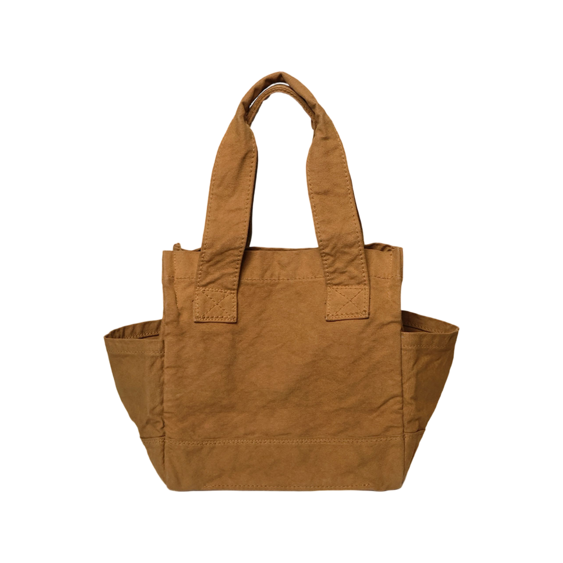 캐피탈 No. 6 캔버스 스탠다드 토트백 스몰 카멜