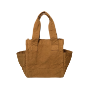 Kapital No. 6 Canvas Standard Tote Bag Small Camel