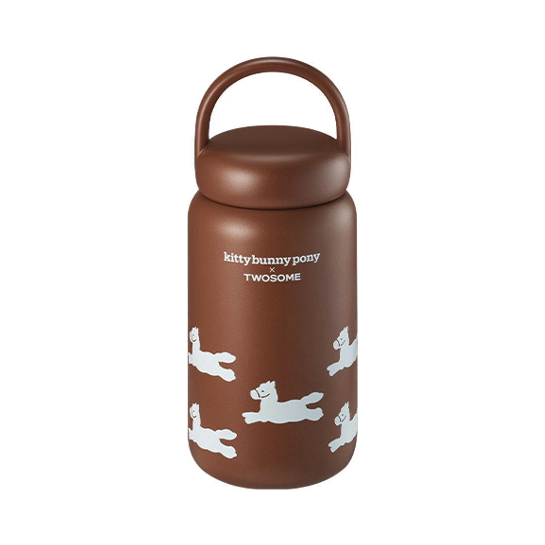 투썸 플레이스 x 키티버니포니 포니 텀블러 420ml 브라운(A Twosome Place x Kittybunnypony Pony Tumbler 420ml Brown)
