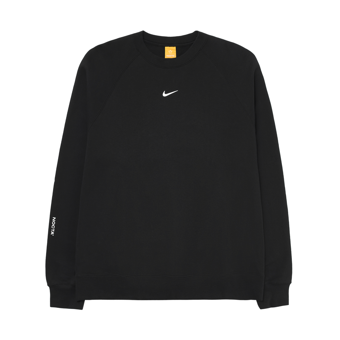 나이키 녹타 플리스 CS 크루 스웨트셔츠 블랙 화이트 - US/EU(Nike Nocta Fleece CS Crew Sweatshirt Black White - US/EU)