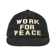 AMOU Work For Peace 5pannel Cap Black