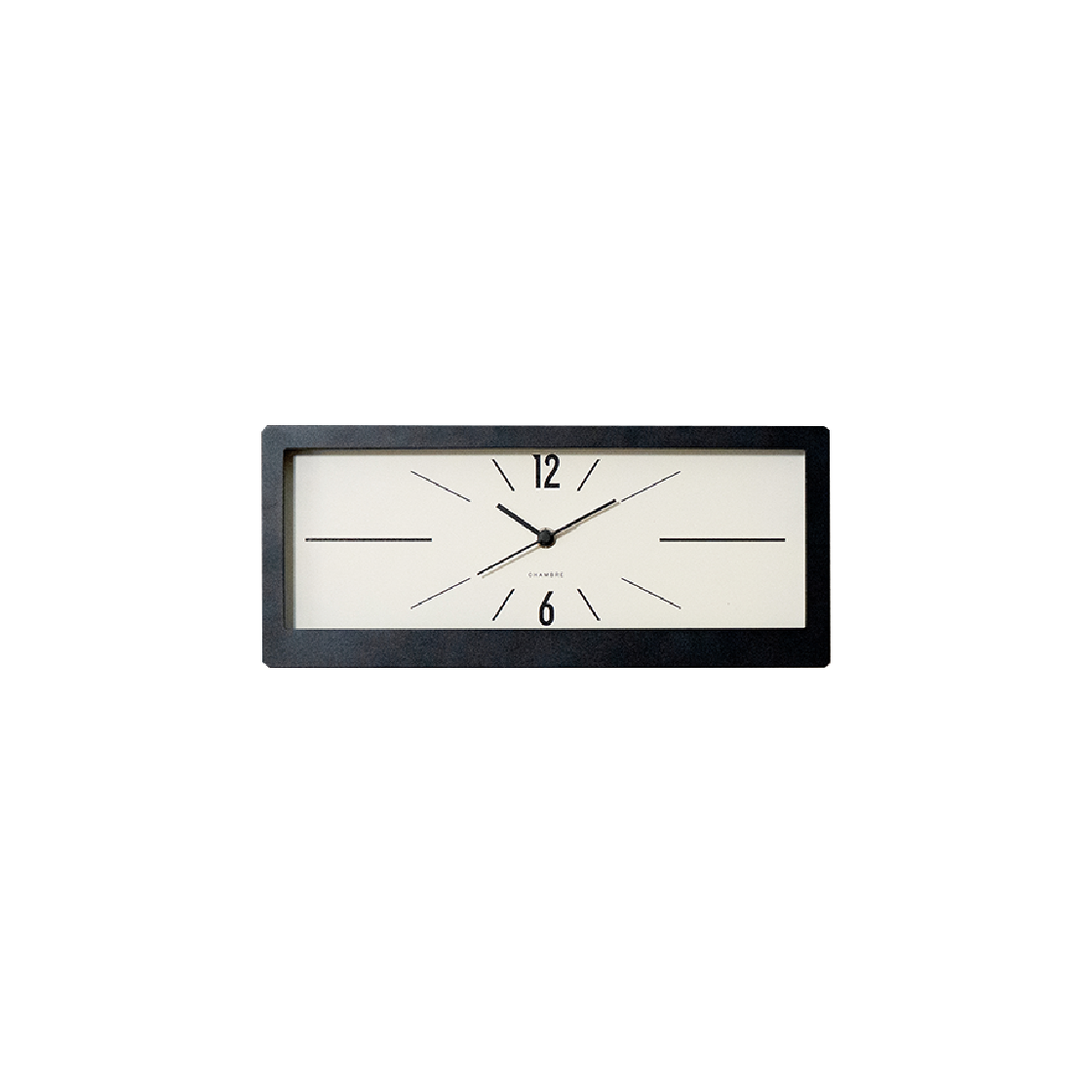 [3% 적립] 모로모로 샹브루 리니어 벽시계 블랙([3% 적립] MOROMORO CHAMBRE Linear Clock black)