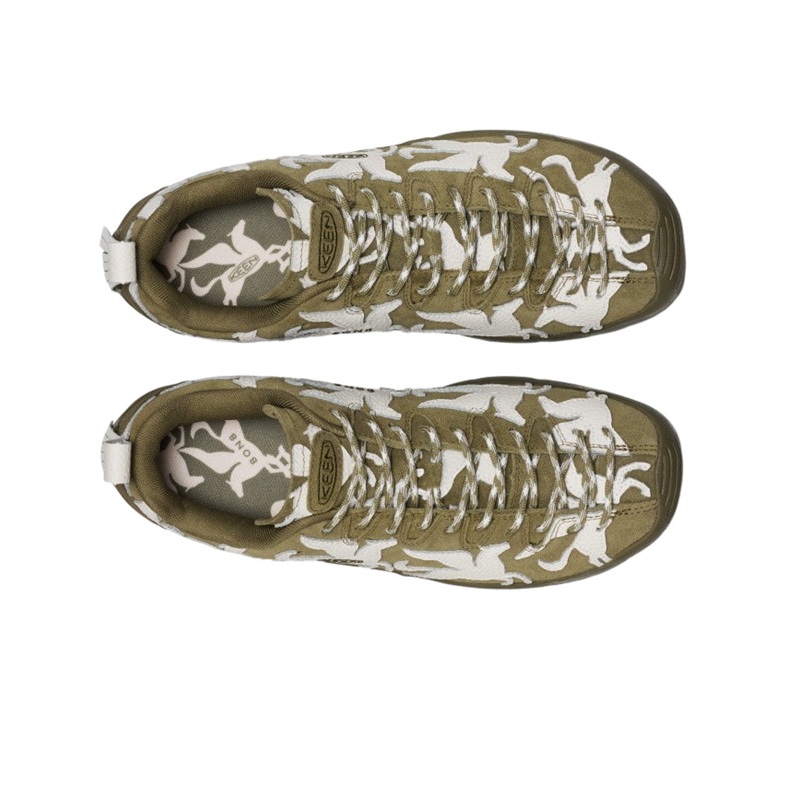 킨 x 8ON8 재스퍼 스니커즈 마티니 올리브 스타 화이트(Keen x 8ON8 Jasper Sneakers Martini Olive Star White) - 2