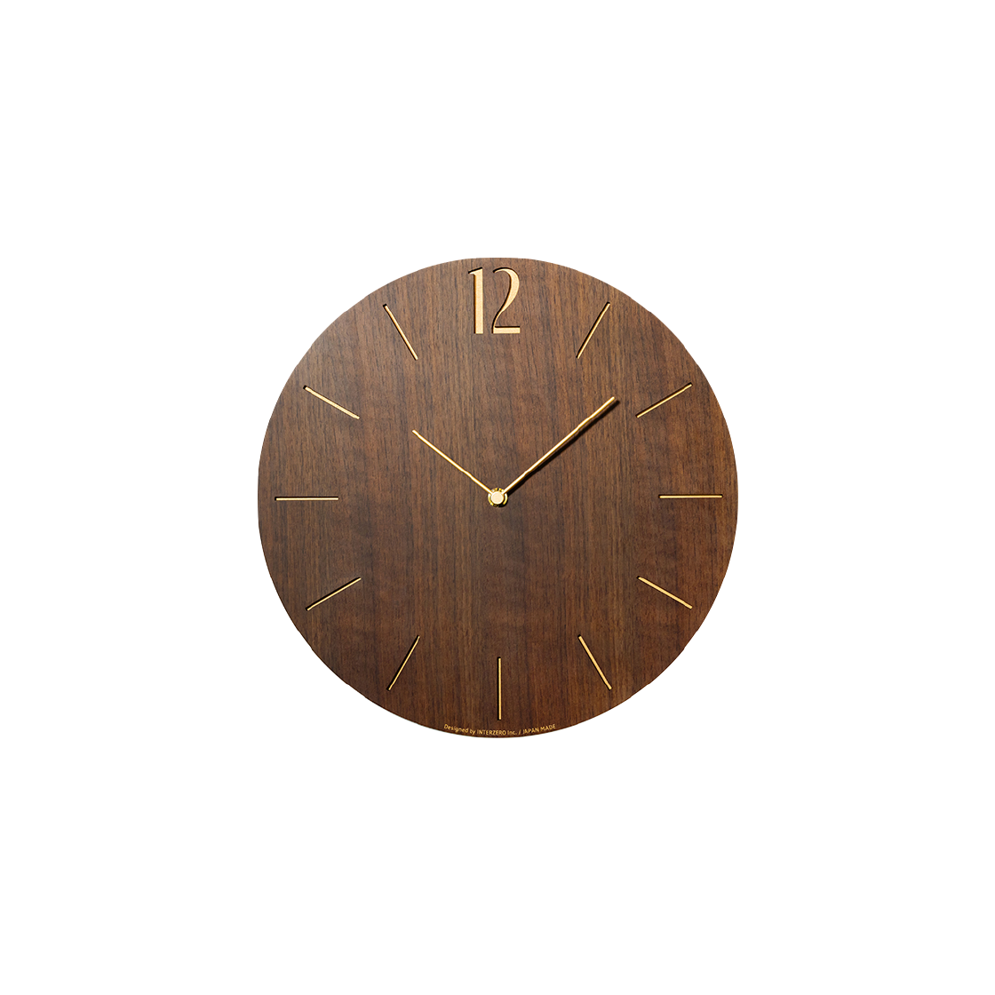 [3% 적립] 모로모로 샹브루 프라우드 벽시계 월넛([3% 적립] MOROMORO CHAMBRE Proud Clock walnut)