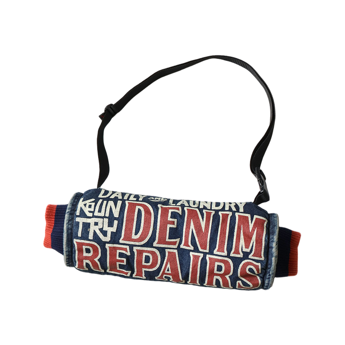 K2511XG559 Kapital 14 oz. Denim Hand Muff Denim Repair Pt Processing