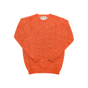 [15%쿠폰]Harley of Scotland Shaggy Dog Crewneck Sweater Jaffa