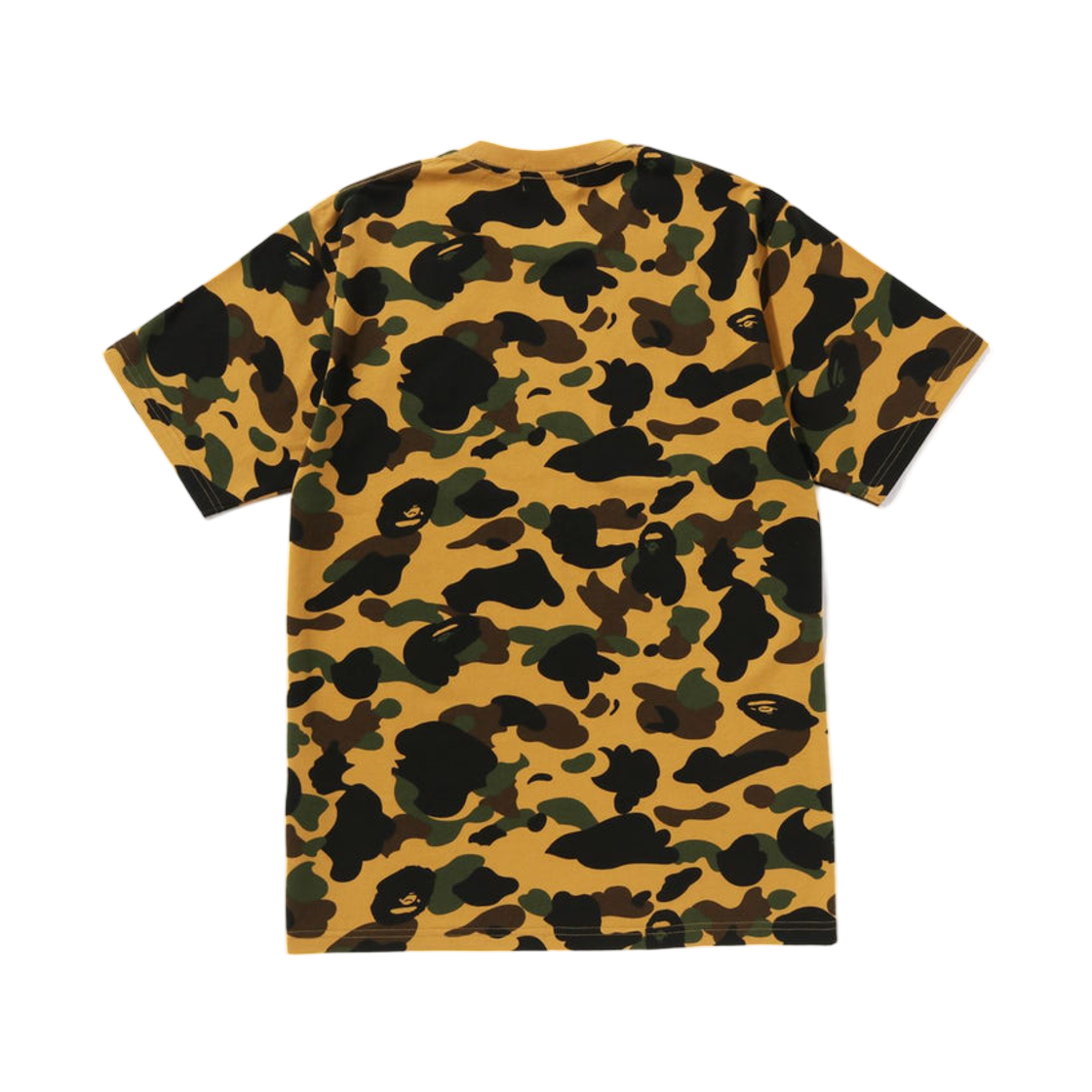 베이프 퍼스트 카모 원 포인트 티셔츠 옐로우(BAPE 1st Camo One Point T-Shirt Yellow) - 2