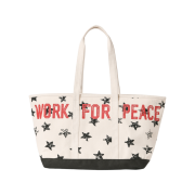 AMOU Dot Star Tote Bag