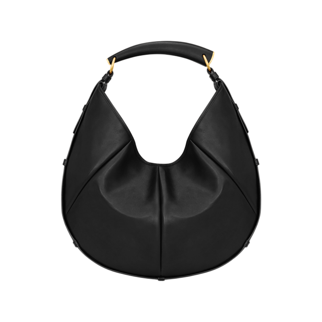 생로랑 몸바사 미디움 레더 블랙(Saint Laurent Mombasa Medium in Leather Black) - 3