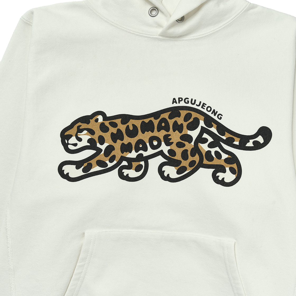 휴먼 메이드 애니멀 후드 타이거 화이트 - 압구정 스토어 한정(Human Made Animal Hoodie Tiger White - Apgujeong Store Exclusive) - 3