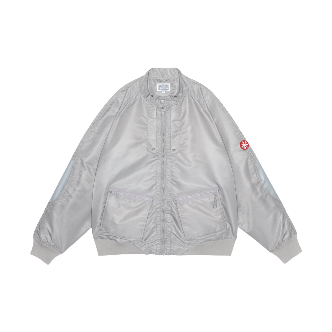 - Cav Empt Design Nylon Zip Jacket Grey - 26SS