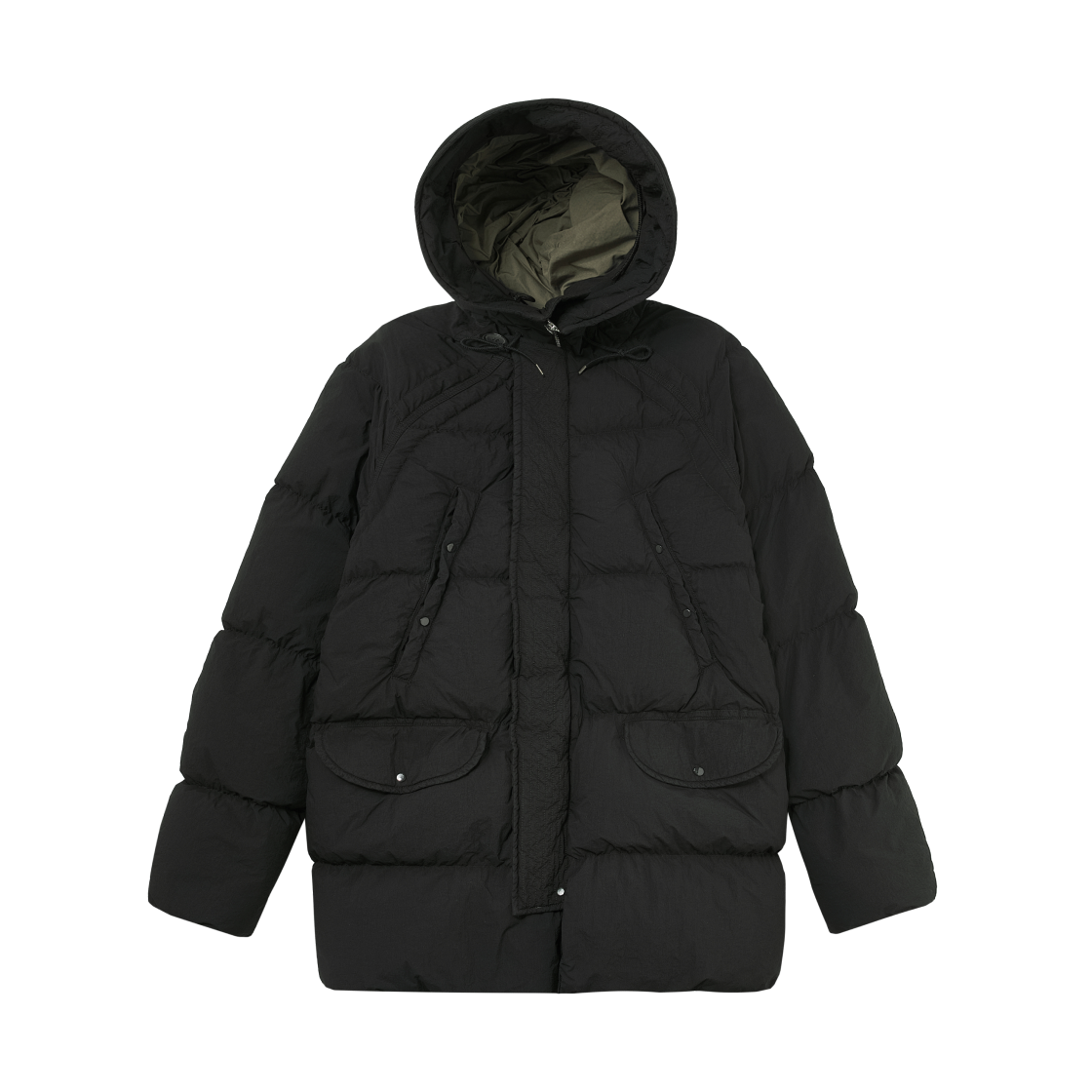텐씨 덱 다운 파카 블랙(Ten C Deck Down Parka Black)