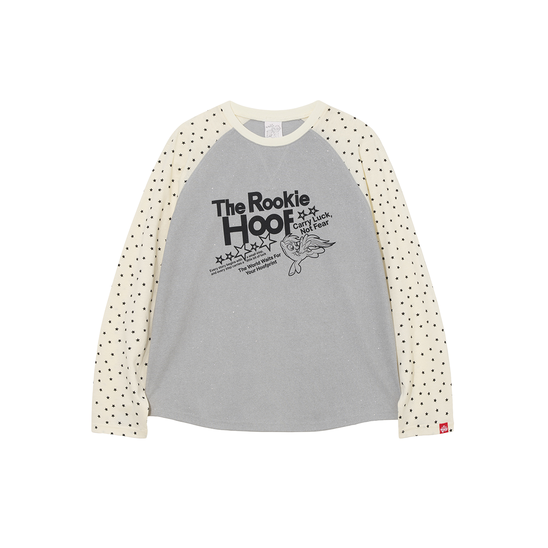 테켓 X 마이 리틀 포니 럭키 포니 롱슬리브 티 그레이(TEKET X My Little Pony Lucky Pony L/S Tee Gray)