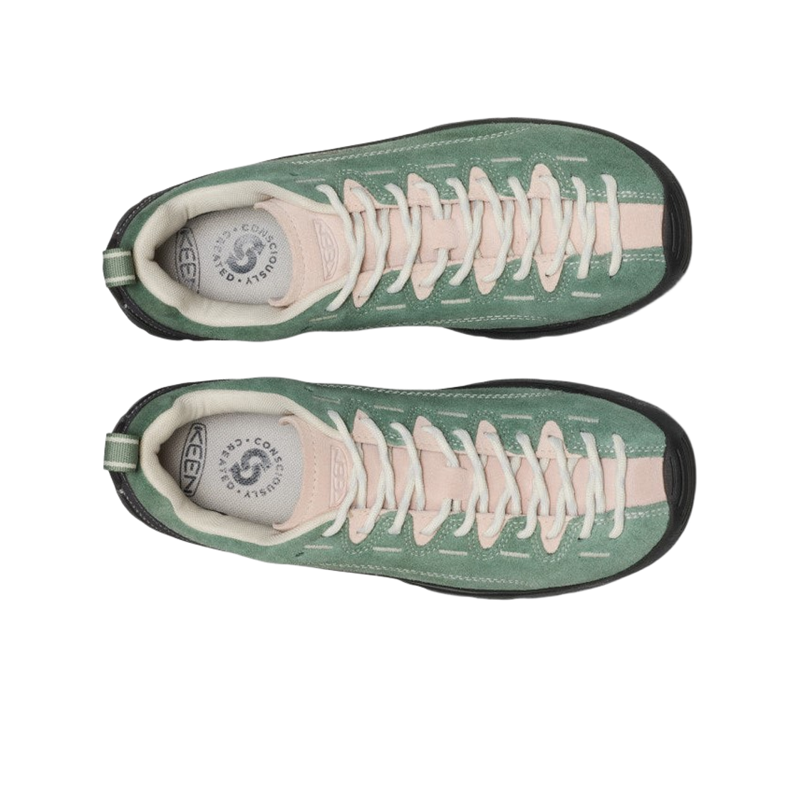 (W) 킨 재스퍼 스니커즈 릴리 패드 카메오 로즈((W) Keen Jasper Sneakers Lily Pad Cameo Rose) - 2