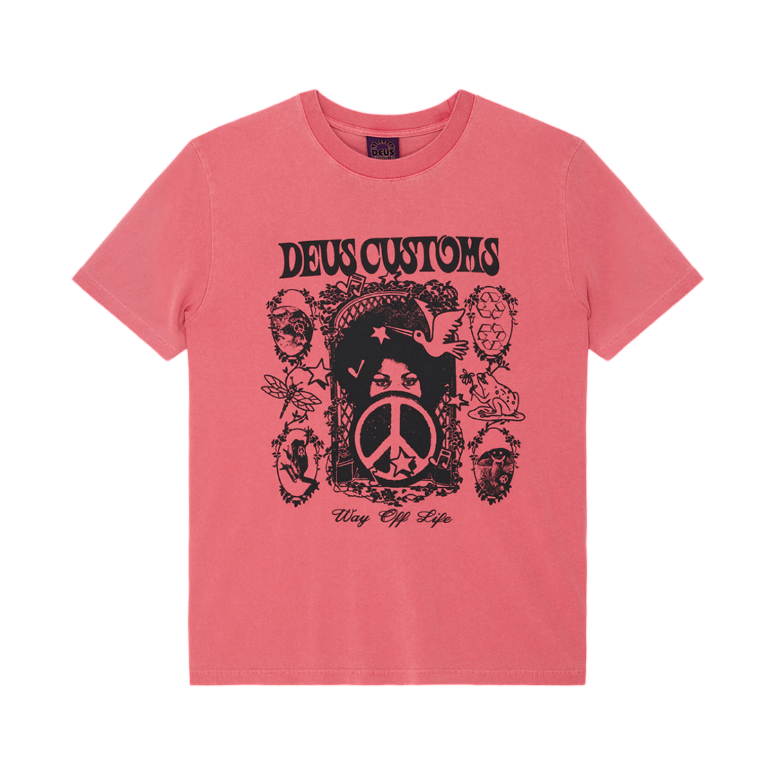 - Deus Ex Machina Mother Earth T-Shirt Red