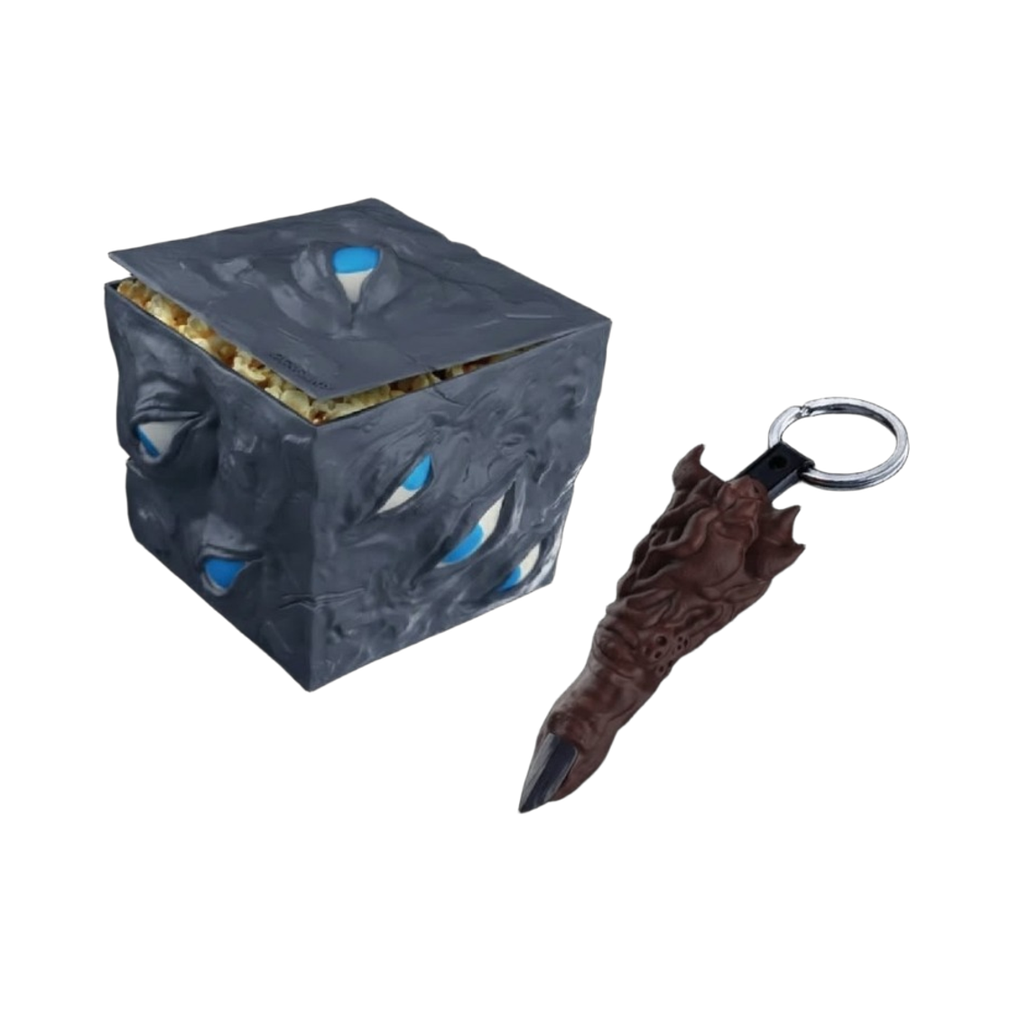 주술회전 옥문강 버킷 & 스쿠나 키링 세트(Jujutsu Kaisen Prison Realm Bucket & Sukuna Keyring Set) - 1