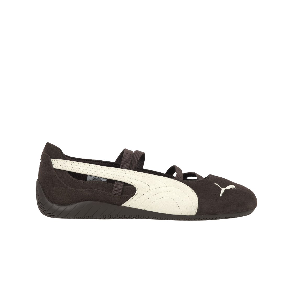 (W) 푸마 스피드캣 발레 스웨이드 다크 초콜릿 웜 화이트((W) Puma Speedcat Ballet Suede Dark Chocolate Warm White)