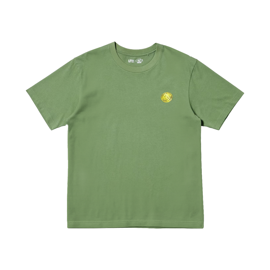 487565-55 Uniqlo UT Shueisha 100th Anniversary Golden Kamuy T-Shirt Green