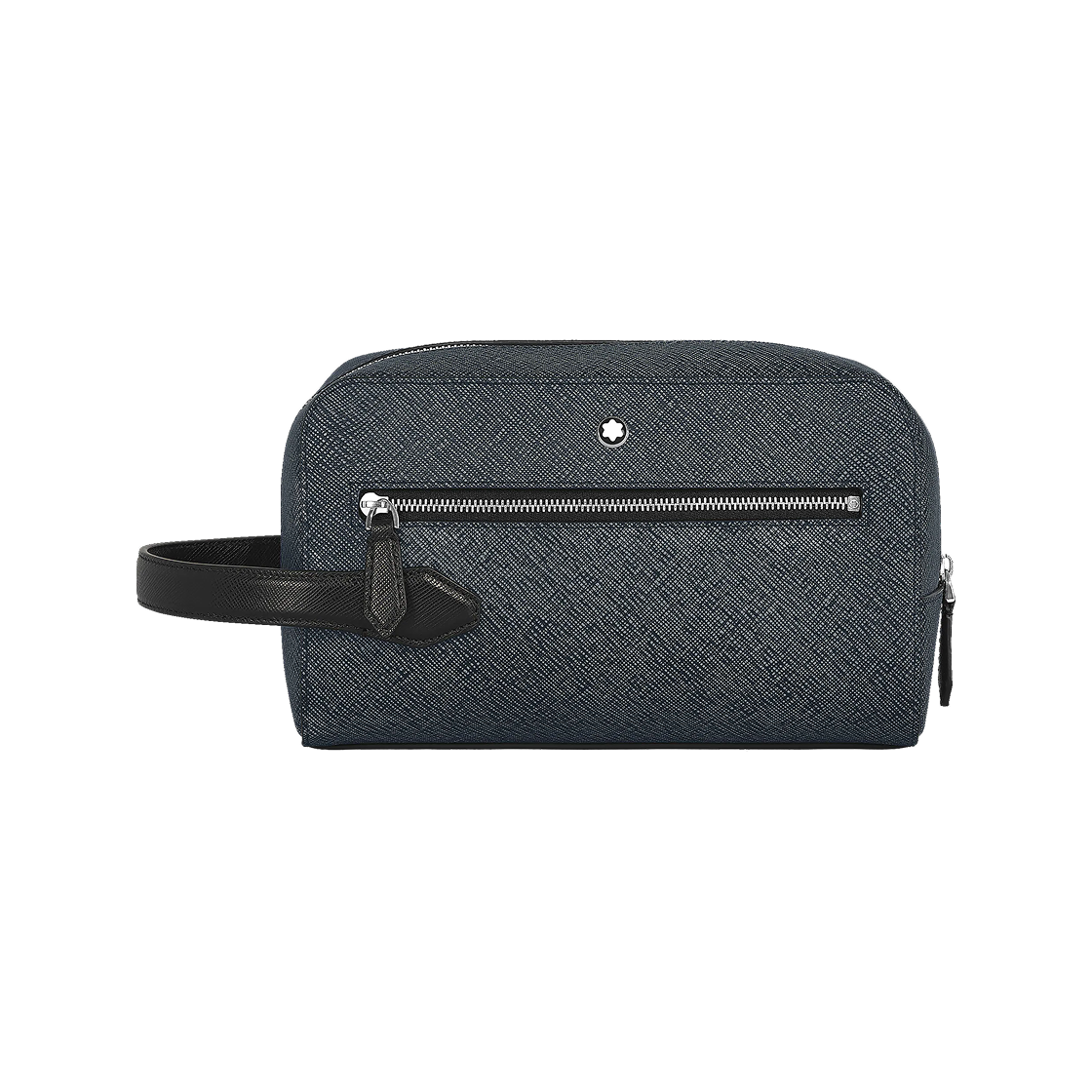 220339 Montblanc Sartorial Clutch Tweed Blue