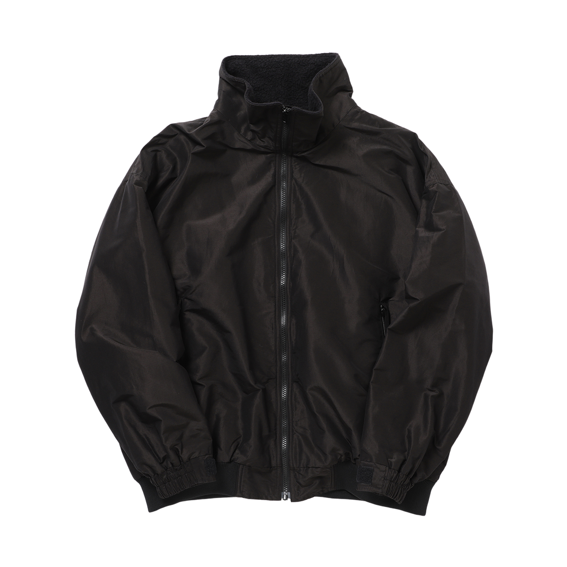 C03-01018 Comoli Cotton Silk Track Jacket Brown - 25AW