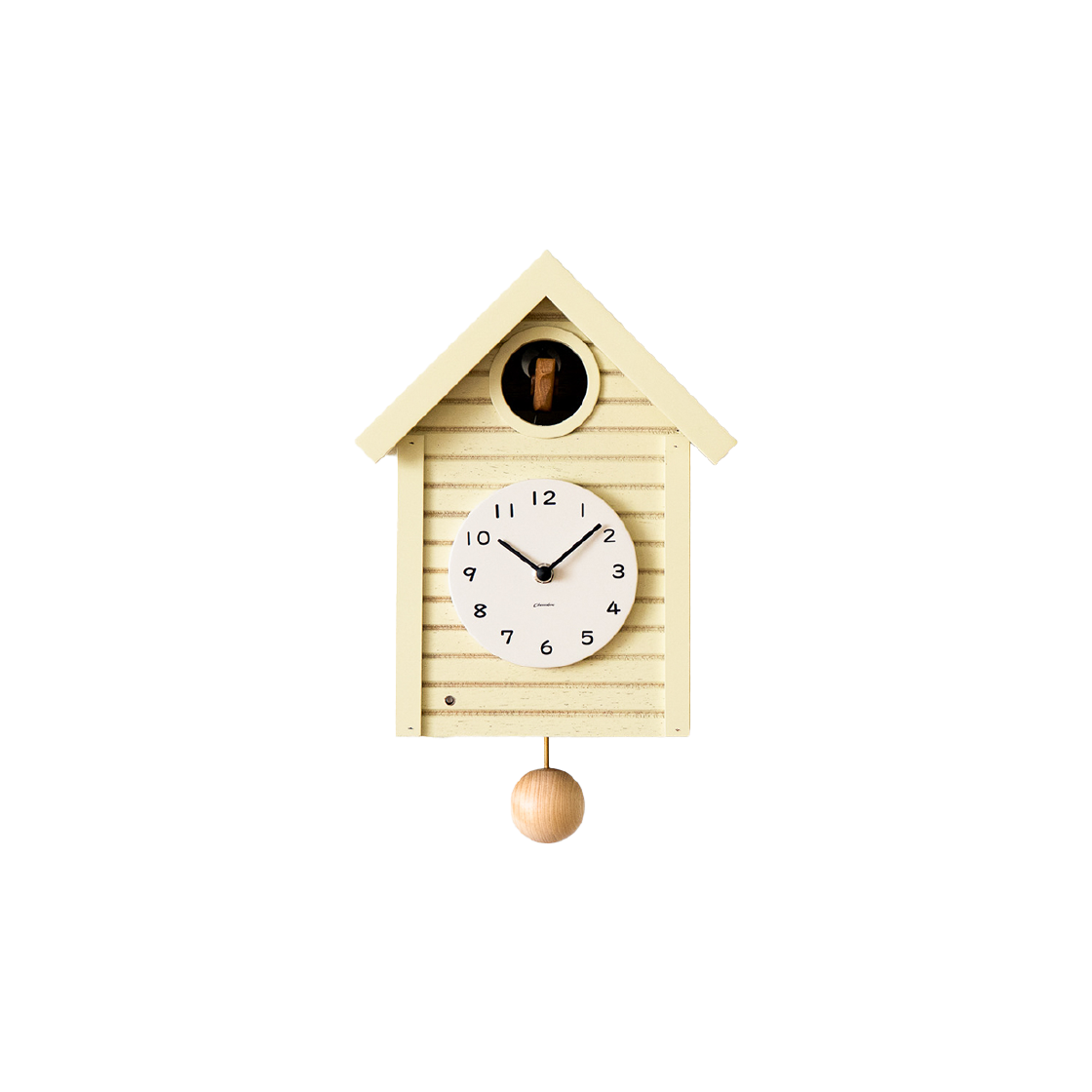 [3% 적립] 모로모로 샹브루 쿠쿠 벽시계 옐로우([3% 적립] MOROMORO CHAMBRE Cuckoo Clock yellow)