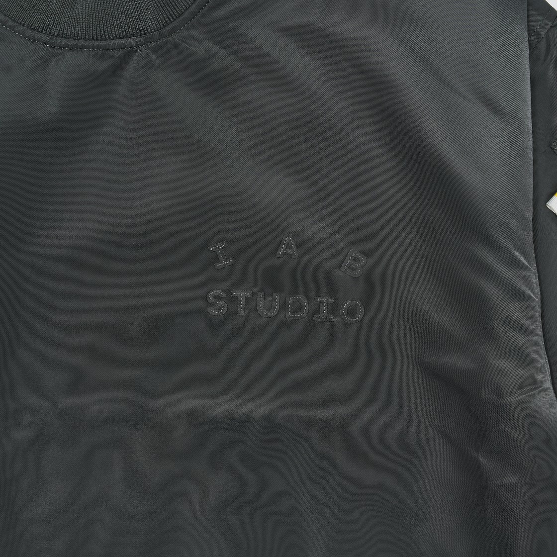 아이앱 스튜디오 x 알파 인더스트리 MA-1 저지 티셔츠 건메탈(IAB Studio x Alpha Industries MA-1 Jersey T-Shirt Gunmetal) - 3