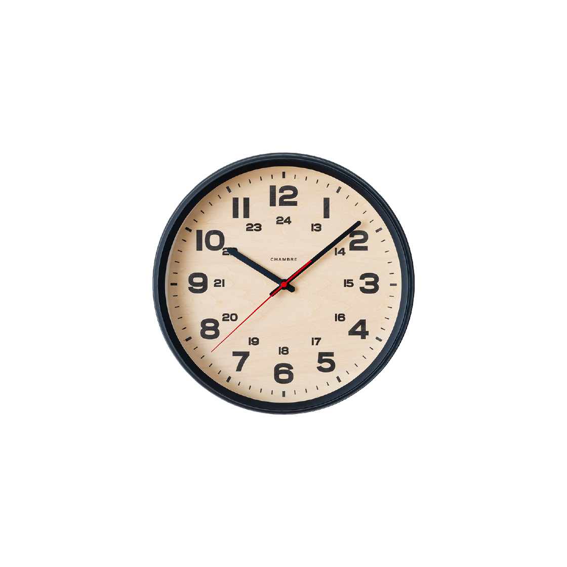 [3% 적립] 모로모로 샹브루 브람 벽시계 블랙([3% 적립] MOROMORO CHAMBRE Bram Clock black)
