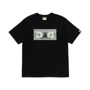 BAPE Banknote T-Shirt Black