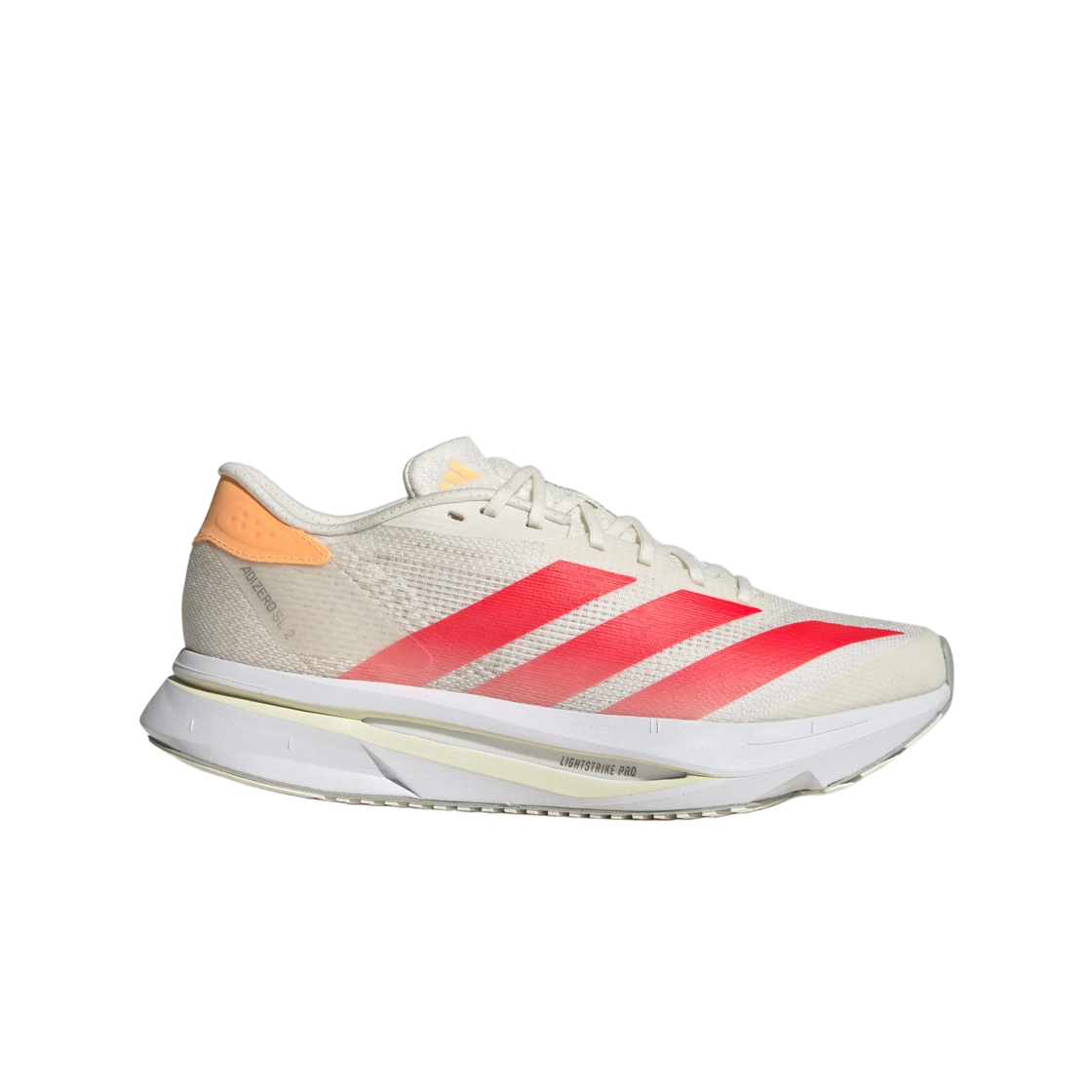 (W) 아디다스 아디제로 SL2 오프 화이트 루시드 레드((W) Adidas Adizero SL2 Off White Lucid Red) - 1