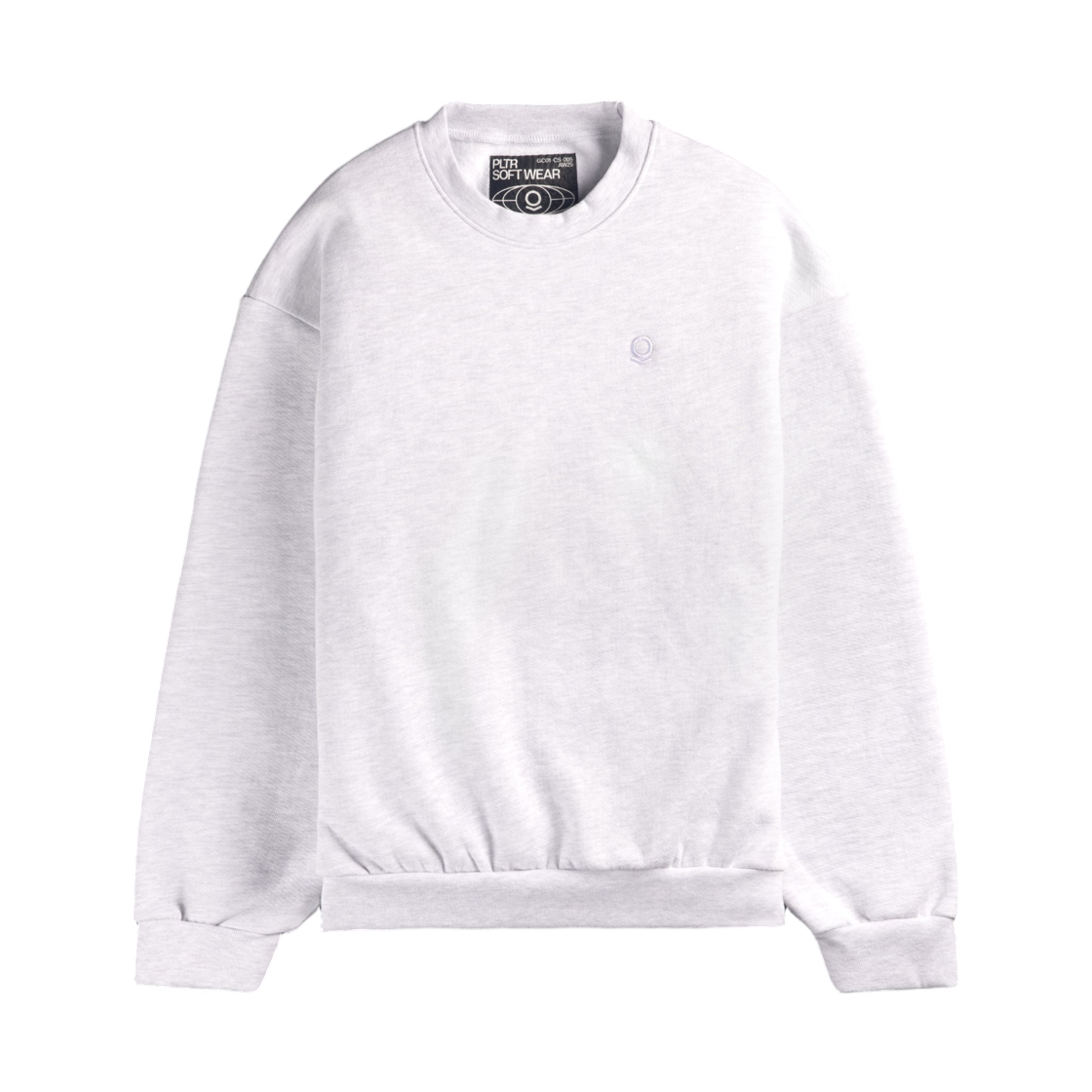 팔란티어 PLTR 크루 헤더 그레이 헤더 그레이(Palantir PLTR Crew Heather Gray Heather Gray)